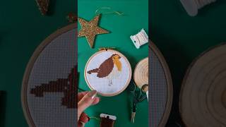 a cross stitched christmas is my key to happiness free pattern on my site christmascrafts [upl. by Llednyl]