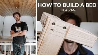 Van Conversion Bed Build  Step by Step [upl. by Yral]