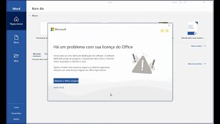 Resolver Há um problema com sua licença do Office [upl. by Teria910]