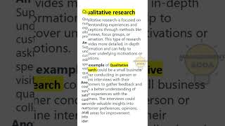 Qualitative and Quantitative Research [upl. by Sheldon281]