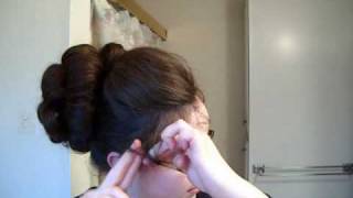 Big updo for medium to long hair [upl. by Acirahs]