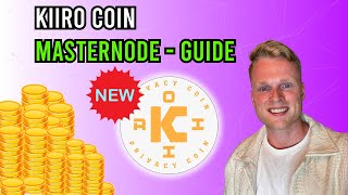 KIIRO Coin  Earn 160 a day  How to setup your masternode [upl. by Nakhsa]