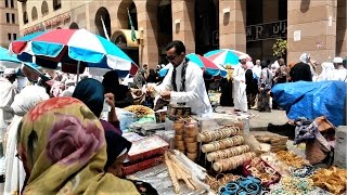 Sights And Sounds Of Al Madinah Al Munawwarah Markets [upl. by Sabas463]