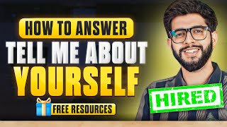 Tell Me About Yourself  Perfect Answer to Interview Question [upl. by Millan]