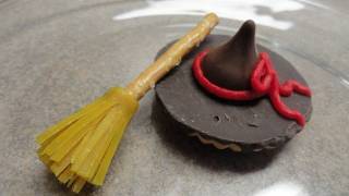 Halloween Party Treats Witchs hats and brooms [upl. by Timothea540]