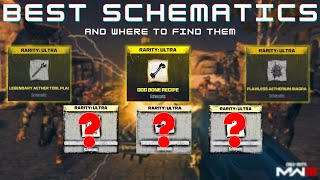 Top 5 Schematics amp How to Get Them in Modern Warfare 3 Zombies [upl. by Rebba]