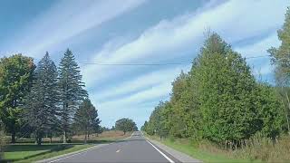 M18 Gladwin to Prudenville  Gladwin  Roscommon Counties Michigan  September 2024 [upl. by Nyad]