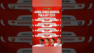 Jadwal pertandingan timnas indonesia di piala AFF 2024 [upl. by Wexler]