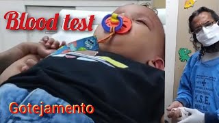 Guilherme Treme Trem Coleta de sangue Blood test анализ крови آزمایش خون Bluttest فحص الدم血液検査 [upl. by Butterfield]