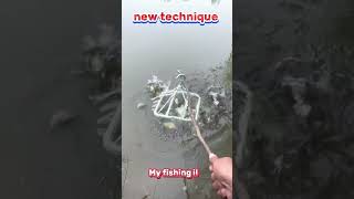 new fishing technique fishing fish [upl. by Burkley]