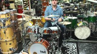 Taye GoKit Demonstration at Donn Bennett Drum Studio [upl. by Willyt]