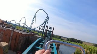 Tidal Wave Twister POV Energylandia 2023 4K Disko Coaster [upl. by Einahpats276]