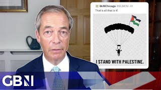 Black Lives Matter is corrupt and rotten to the core  Nigel Farage on BLM supporting Hamas [upl. by Qiratla704]