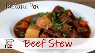 Savory Beef Stew in a Flash  Instant Pot Recipe for Cozy Nights [upl. by Atyekram828]