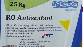 RO ANTISCALANT CHEMICAL [upl. by Arrej396]