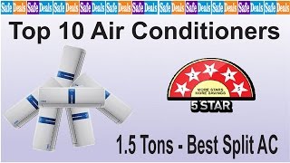 Top 10 Air Conditioner 15 Tons  Best 5 Star Split AC Brands [upl. by Okir]