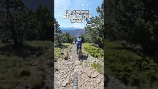 One of the world’s most beautiful mountain biking trails Enduro trail in Andorra Vallnord [upl. by Hgielhsa829]