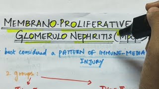 Membranoproliferative Glomerulonephritis MPGN  Pathology  Handwritten notes [upl. by Ragouzis]