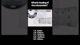 How to Read a Micrometer in Seconds  Symbol  Parts MeasurementSkills youtubeshorts [upl. by Namyh]