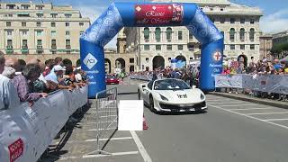 Mille Miglia 2024 Genova 12 GIU 2024 07 [upl. by Ellekcim]