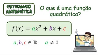 O que é uma função quadrática Definição  Habilidades da BNCC [upl. by Jarrett]