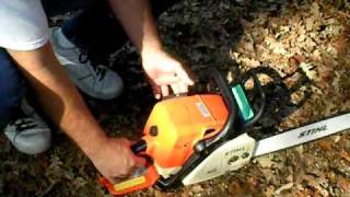 Stihl MS290 Farm Boss Chainsaw with 20quot bar and chain test cut [upl. by Gilboa]