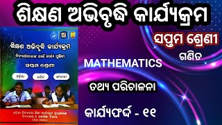 Class 7 Math workbook  Worksheet  11 7th class Math workbook  ସପ୍ତମ ଶ୍ରେଣୀ ଗଣିତ କାର୍ଯ୍ୟପୁସ୍ତିକା [upl. by Aissila]