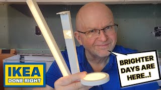 Why IKEA’s Mittled Cabinet Lights Are Worth It Review  Installation [upl. by Inaoj]