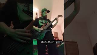 Marylin Manson  Vodevil Bass Cover bass marylinmanson [upl. by Soirtemed]