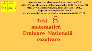 Ep43Test 6cl a VIIIarezolvare enunt Ep43 TEST 6  cl 8 httpsyoutubetdjOWGBe2P8 [upl. by Dwain]