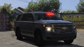 RCMP unmarked Tahoe quotkquot div [upl. by Wileen]