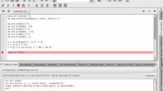 Working Interactively with Matplotlib in Wing IDE [upl. by Aicissej]