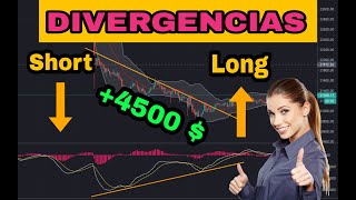 🤑 ►DIVERGENCIAS MACD◄ 📈ESTRATEGIA DE TRADING RENTABLE 👉INDICADOR MACD ALTAS RENTABILIDADES 💪🏽 [upl. by Petronella]