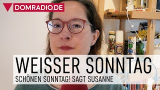 Weißer Sonntag – Schönen Sonntag sagt Susanne 24042022 [upl. by Hgielac]