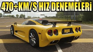 Oyunun En Hızlı Arabalarından Mosler MT900S ile Modifiye ve Hız Denemeleri  Forza Horizon 4 [upl. by Hitt]