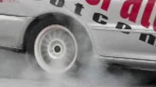 Teratocom  Proton Wira RWD burnout [upl. by Leveroni]