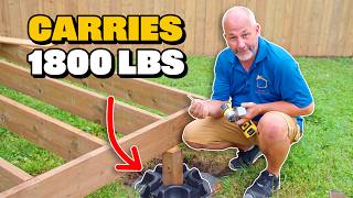 DIY How To Build a Floating Shed Foundation [upl. by Anitnemelc711]