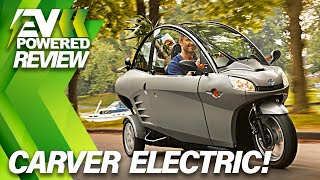 Carver Electric UK  The Threewheeled Electric Car [upl. by Kopans]