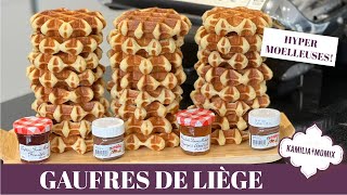 GAUFRES DE LIÈGE 🇧🇪 AVEC OU SANS THERMOMIX [upl. by Idet]