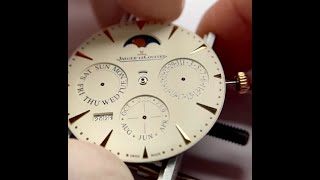 Servicing the JLC Master Ultra Thin Perpetual Calendar ASMR [upl. by Tihom6]