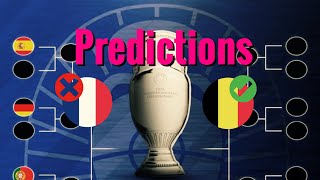 MY EURO 2024 Round of 16 Predictions [upl. by Itisahc]