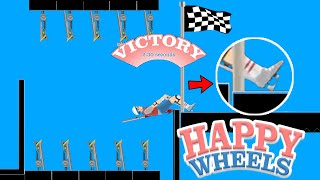 PER UN MILLIMETRO  Happy Wheels Ep196 [upl. by Verdi]