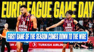 EUROLEAGUE GAMEDAY VS PARTIZAN [upl. by Eednyl]