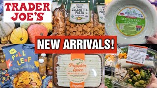 🛒TRADER JOES NEW ARRIVALS FOR SEPTEMBER 2024 SO MUCH PUMPKIN✨️ [upl. by Ihcelek]