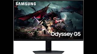 Review SAMSUNG 27Inch Odyssey G50D Series QHD Fast IPS Gaming Monitor LS27DG500ENXZA 2024 [upl. by Worrad]