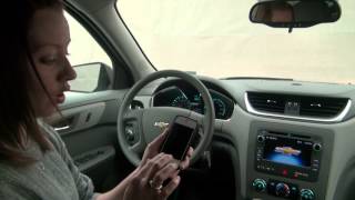 Pairing a Bluetooth Phone To Your Car  Chevy Traverse Walk Through [upl. by Woo507]