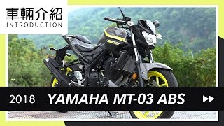 2018 YAMAHA MT03 ABS  車輛介紹 Review [upl. by Trbor232]