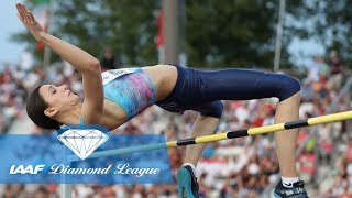 Best 14 in the womens high jump in IAAF Diamond League history [upl. by Aserat]