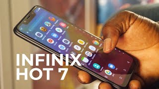 Infinix Hot 7  Déballage et Impressions  Unboxing [upl. by Neersan]