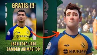 GRATIS  Ubah Foto Jadi Gambar Animasi 3D  Stylar Ai Tutorial [upl. by Luanne204]